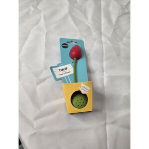 OTOTO OT899 Tulip Tea Infuser - Green & Red